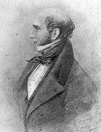 Portrait du chirurgien Robert Liston